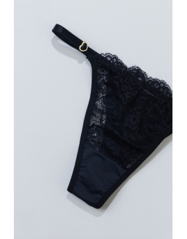 Calcinha unitária string fio de renda 