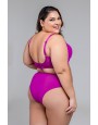 Conjunto plus size de microfibra com efeito redulip e calcinha tanga