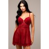 Camisola de tule liso com laço