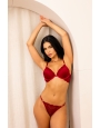 Conjunto de renda divino com coelho