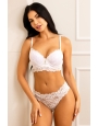 Conjunto de renda com strass