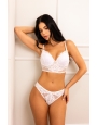 Conjunto de renda com tule divino